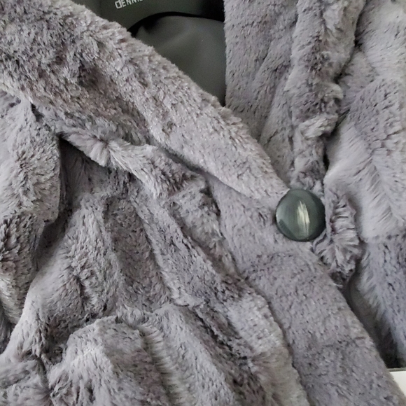 Reversible gray jacket - Picture 3 of 8